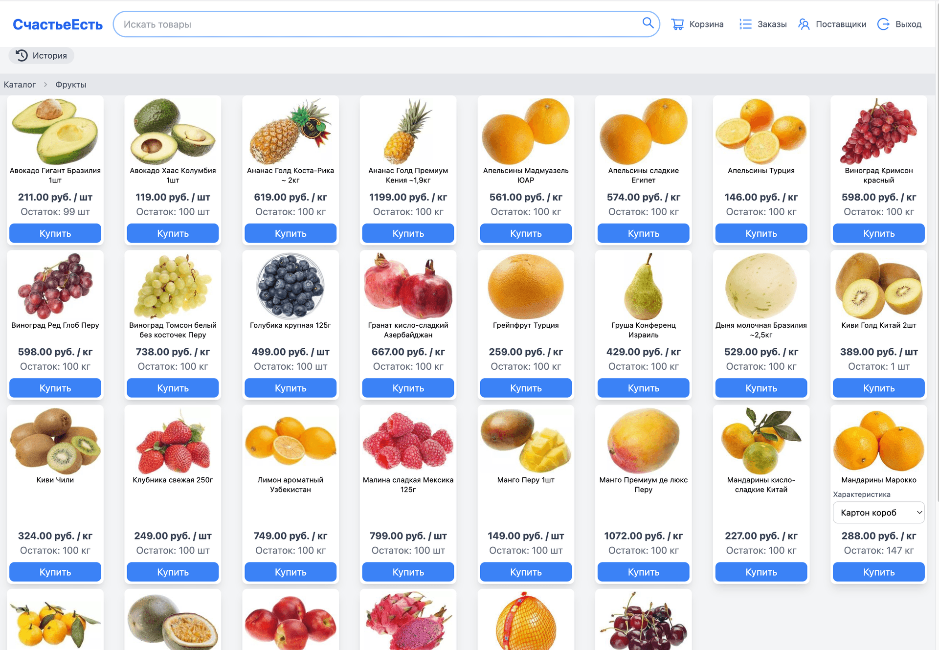 Интерфейс клиента: мобильное приложение и веб-портал